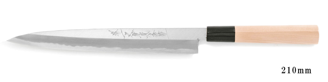 Blue Steel Hongasumi Yanagiba Knife 210mm left-hander