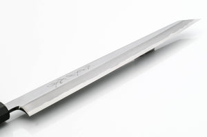 Ichimonji  White Steel #1 Montanren Yanagiba Knife ( Kiritsuke Type )