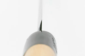 Couteau Takobiki - acier carbone blanc no.2 - Kasumi avec fourreau
