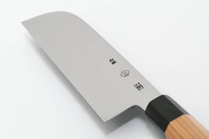 Couteau Usuba Kamagata - acier argenté no.3 - Hakugin avec fourreau