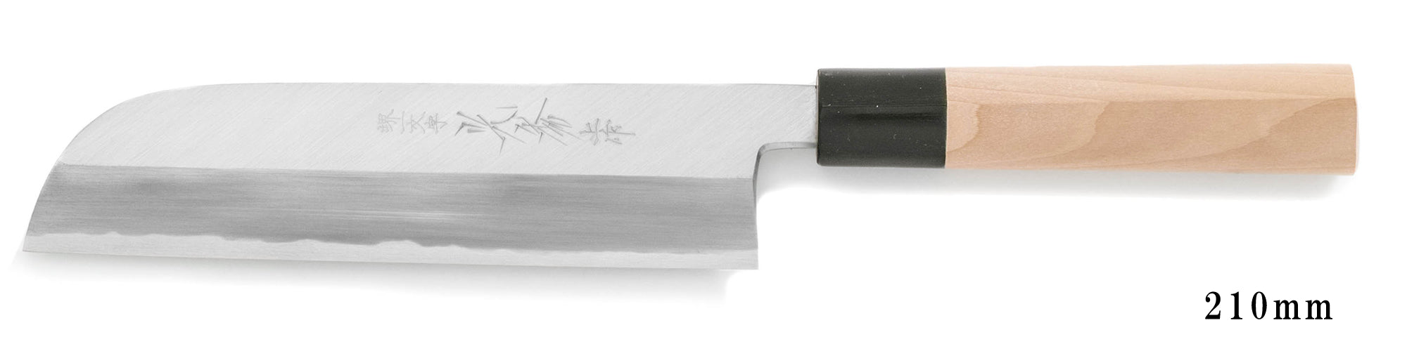White Steel Kasumi Kama Usuba Knife left-hander 210mm