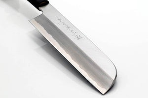 White Steel #2 Tan Kasumi Usuba Knife ( Kamagata Type )