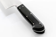 Image de chargement dans la visionneuse de la galerie, Couteau de chef Gyuto - acier inoxydable suédois - manche Micarta
