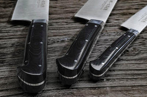 Swedish Stainless Steel Sujihiki Knife with Micarta Handle