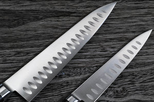 Couteau de chef Gyuto - VG1 - Série "G-Line" lame alvéolée