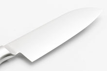 Image de chargement dans la visionneuse de la galerie, Couteau Santoku - inoxydable AUS6 - manche en acier
