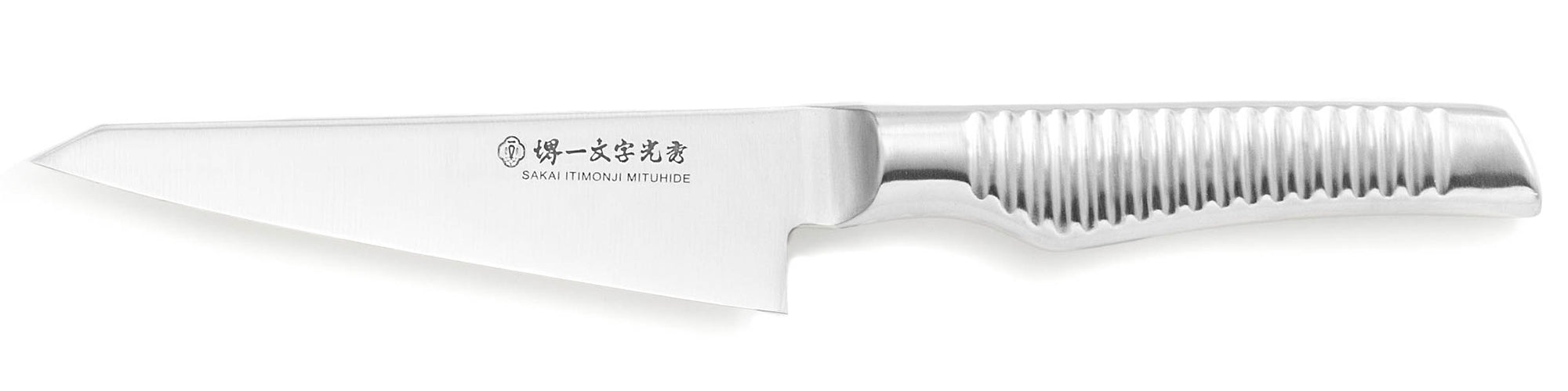 AUS-6 Honesuki kitchen knife with Stainless Steel Handle