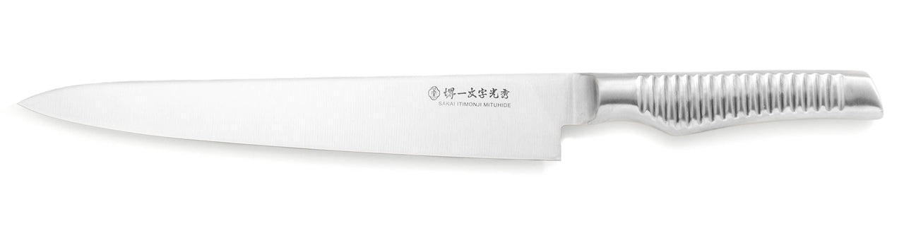 Monocoque Sujihiki(Slicer) with Stainless Steel Handle 