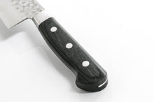 Load image into Gallery viewer, Ichimonji VG-10 Sazanami Damascus Santoku Knife
