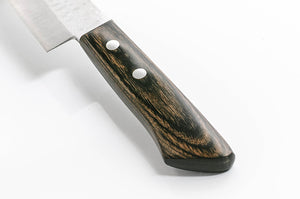 Couteau Santoku Petit - VG1 - Rei manche brun