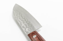 Load image into Gallery viewer, Ichimonji VG-1 Rei Santoku Knife with Red Handle ( Small Type )
