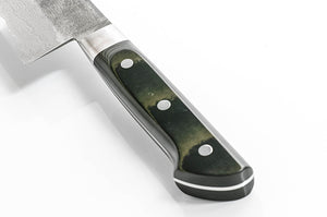 Ichimonji VG-10 Ikazuchi Damascus Santoku Knife ( Forge Welded )
