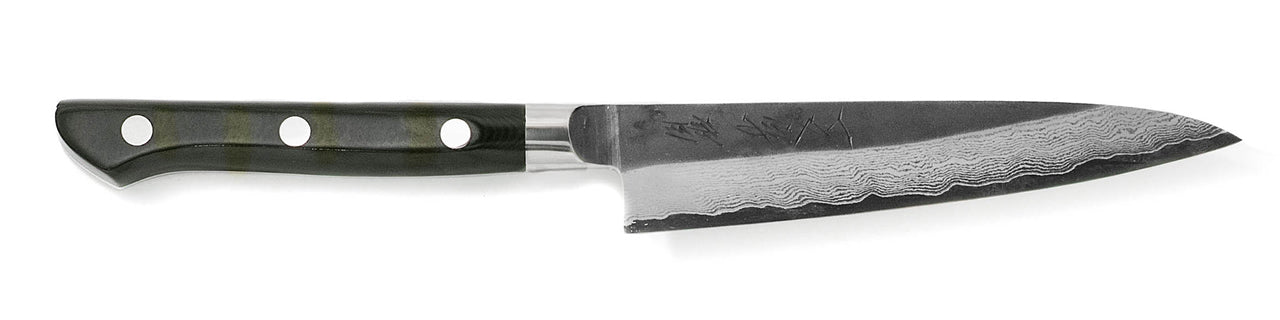 Ichimonji VG-10 Ikazuchi Damascus Petty Knife ( Forge Welded )